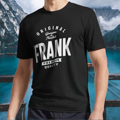 Nuova Maglietta Originale Frank Autentica e Affidabile Maglietta Attiva Divertente Taglia da S a 5XL