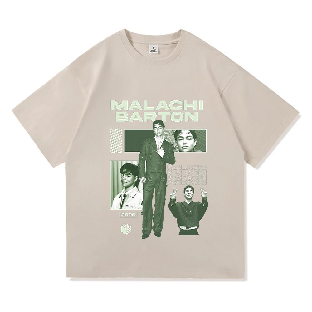 Malachi Barton 2025 Tshirts Zzombies Worlds Collide Tour  T-shirt Short Sleeve Harajuku T Shirt Unisex High Quality Cotton Tops