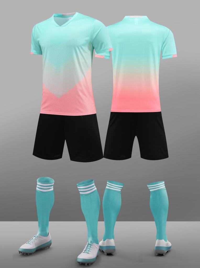 Sportbekleidung für Jungen und Mädchen, Fußballuniformen für Kinder, Trainingsuniformen, Sommer für Grund- und Sekundarschüler, Campus-Fußballspiel-Uniform