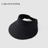 Summer Foldable Sun Hat, Adjustable Elastic Buckle Braided Straw Hat, Portable Foldable Beach Travel Hat for Women
