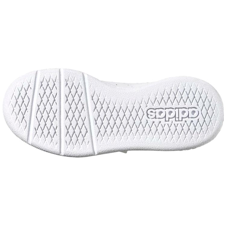 adidas J Slip Resistant Cushioning Abrasion Resistant Low Top Kids' Skateboarding Shoes White EG4089