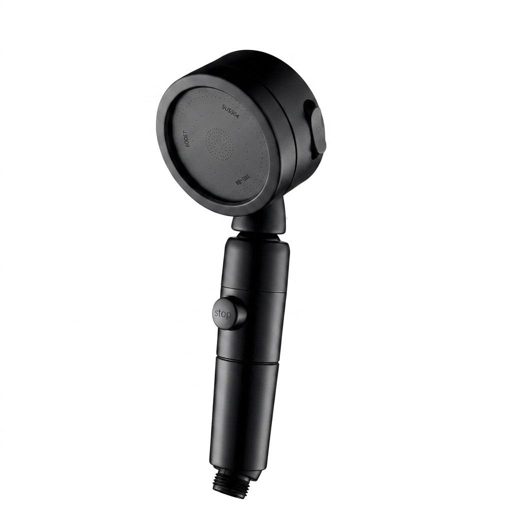 Filtered Shower Head Three Mode Adjustable High Pressure Water Saving Handheld Bathroom Shower Head with Adjustable Angle