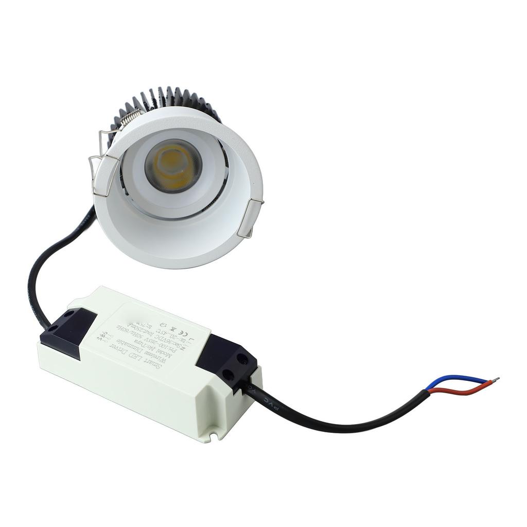 10W Recessed LED   for   Light Absorption 30 degrees    100 to 265V Embedded Downlight for Living Room Hotel
