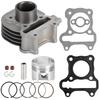 Cylinder Piston Gasket Kit For Suzuki Address V50G CA42A CA44A Lets 4 UZ50 CA41A