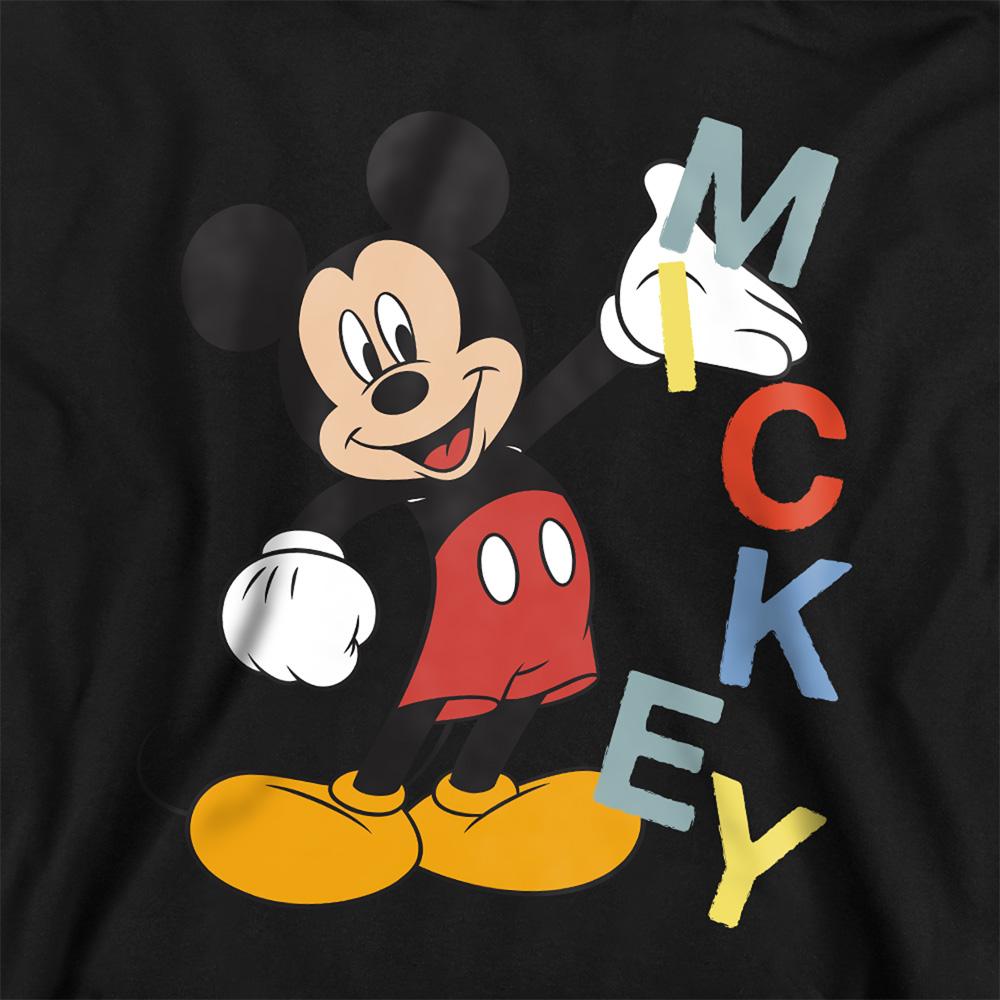 Disney Childrens/Kids Mickey Mouse Name Heather Hoodie