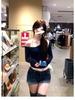 Autumn 2025 New Arrival: Women's One-Shoulder Slim Fit Long Sleeve Top - Solid Color, Sexy & Chic Base Layer
