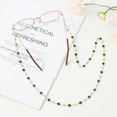 Vintage Glasperlen Kristall Brillen Kette Brillen Lanyard Brillen Halskette Brillen Zubehör