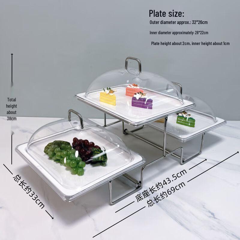 Nierhin European Style Dessert and Fruit Display Stand