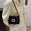 2024 Trendy Fashion Pu Shoulder Bag For Women Chic Underarm Design Medium Size