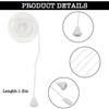 5pcs Replacement Switch Cord Pull Nylon Pull Cord String New Light Switches Pull Cord