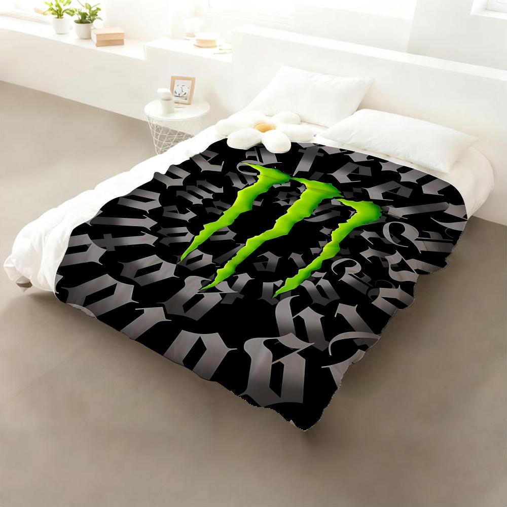 Brand M-SonsterS EEnergyS Throw Flannel Throw Blanket: Soft Kid-Friendly Warm Anti-Static All Season Washable Couch Bed Home