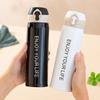 304 Stainless Steel 350/500ML Bounce Lid  Water Bottle  Outdoor Sports