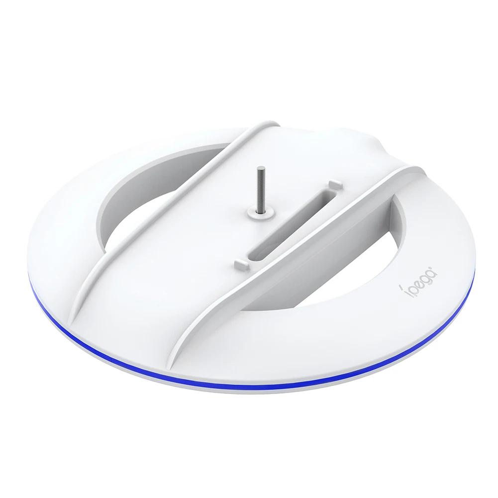 For PS5 Slim Console Vertical Stand With RGB LED Atmosphere Light Game Console Stand Base For PS5 Slim Optical Drive/digital