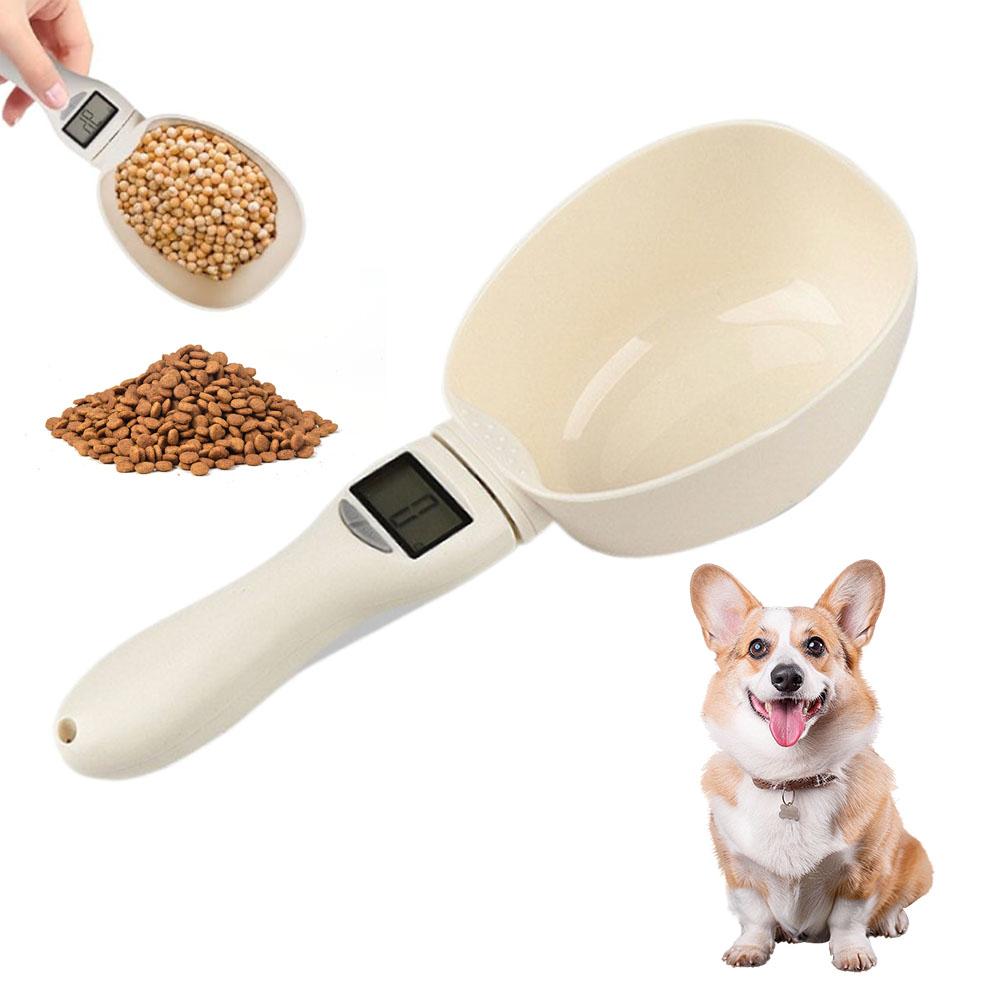 1pcs Electronic Measuring Spoon Digital Kitchen Scale For Pet Food Baking Weighing Scoop Precise Measurement Gram Ounce Cooking
