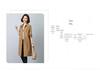 2024 Women's Mid-Length Trench Coat: Chic Spring & Autumn Fashion for Mature Women