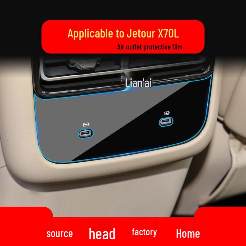 Compatible with 26 Jetour Dasheng Models, This X70PLUS Navigation Tempered Film Protects Your Car's Central Control Screen.