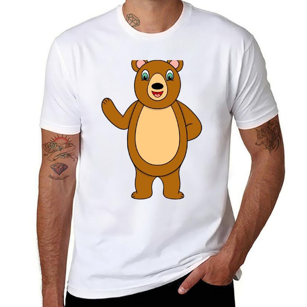 Billy the Bear TShirt Plus Size Summer Casual TShirt