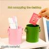 Cute Pencil Holder Desk Organizer Statiery Storage Box Large Mouth Pen Holder Makeup Brush Organizer Box Office Accessories