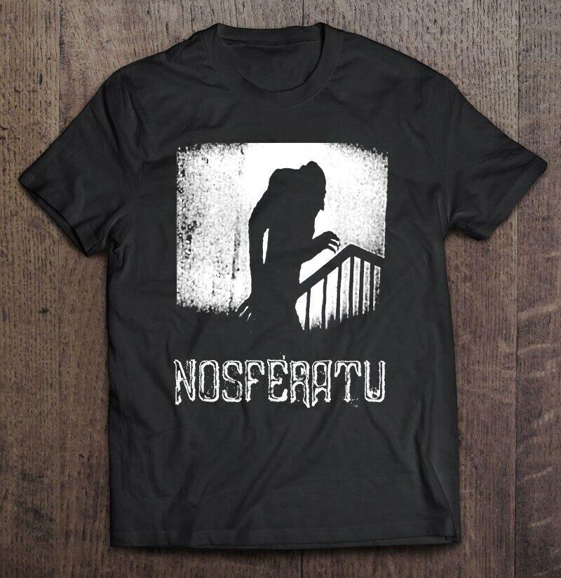 Nosferatu Vampir Klassischer Horrorfilm T-Shirt Größe S-5XL Unisex T-Shirt