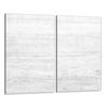 Glass Protective Plate for the Stove 2x30x52 Wood