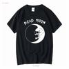 Dead Moon Band Black T Shirt Cotton Full Size Long Or Short Sleeves Vintage Washed Versatile Comfortable Designer Clothes