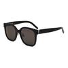 Saint Laurent Logo Irregular Shape Sunglasses Unisex sunglasses Black SLM105F001