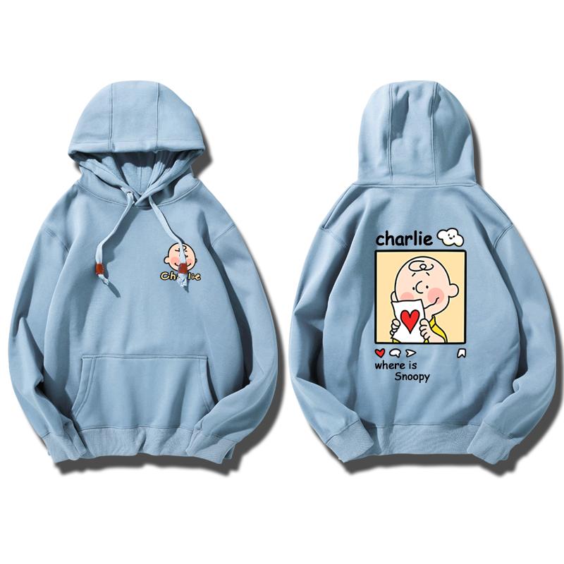 Snoopy Cartoon Damen Kapuzensweatshirt Paar Outfit Neu I Sportjacke Damen Kapuzenpullover Sweatshirt Trend