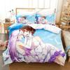 Anime Toji No Miko Kanami Etou Bedding Set Bedroom Soft Modern Bedspreads Comefortable Duvet Cover Quilt Cover And Pillowcase