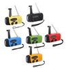 Emergency Hand Crank Radio with 3 LED Flashlight AM FM NOAA Portable Weather Radio Solar Powered Rad