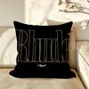 Brand RRhude Cushion Cover Pillow Case Antidustmite Pillowcase Silky Short Plush Sofa Cushion Cover Hot