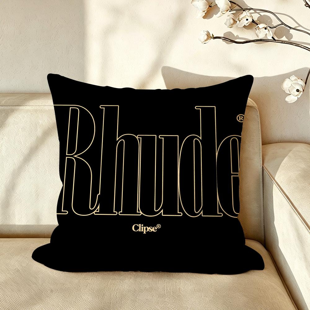 Brand RRhude Cushion Cover Pillow Case Antidustmite Pillowcase Silky Short Plush Sofa Cushion Cover Hot