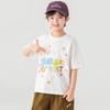 Boys' Hand-Painted Graffiti Cool-Touch Cotton T-Shirt
