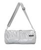 Unknown Planet Glossy Duffle Bag Silver