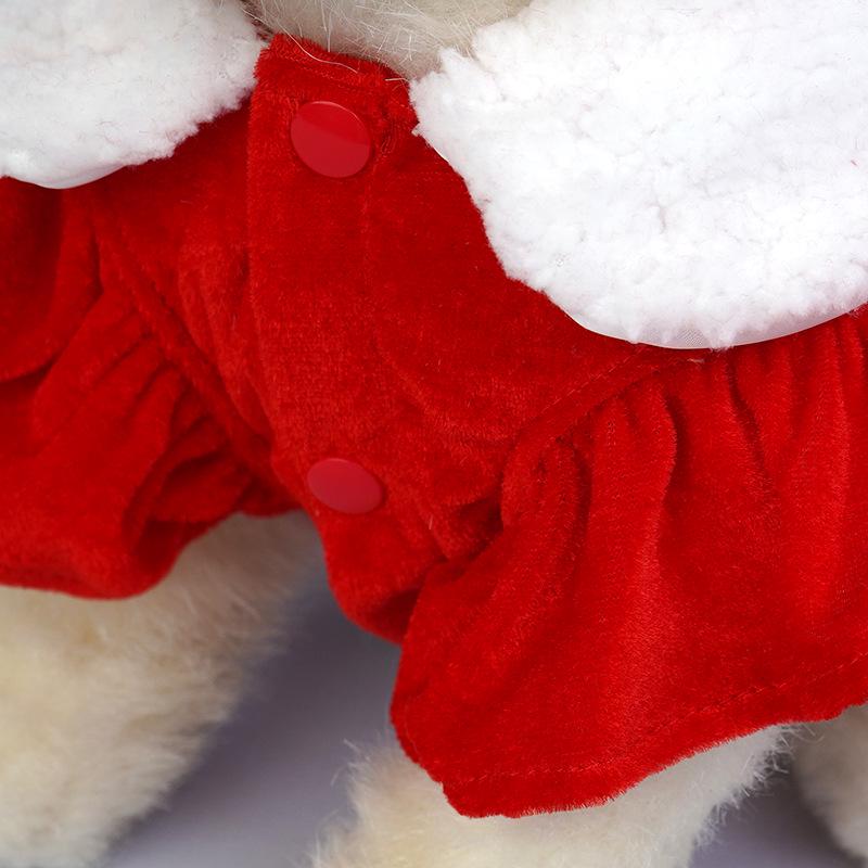 Costume di Natale e Capodanno per Animali Domestici - Abito per Cani per Feste