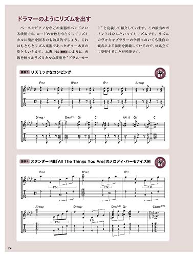 (CD included) Jazz Guitar Chord Rules for Different Instruments and Ranges (Rittor Music Mook)