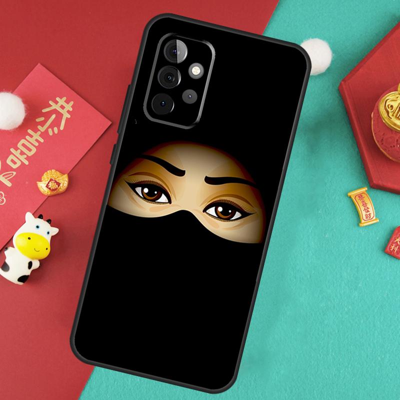 Muslim Islamic Arabic Hijab Girl Case For Samsung Galaxy A56 A36 A26 A16 A06 A13 A33 A53 A15 A35 A55 A34 A54 A12 A32 A52 A17