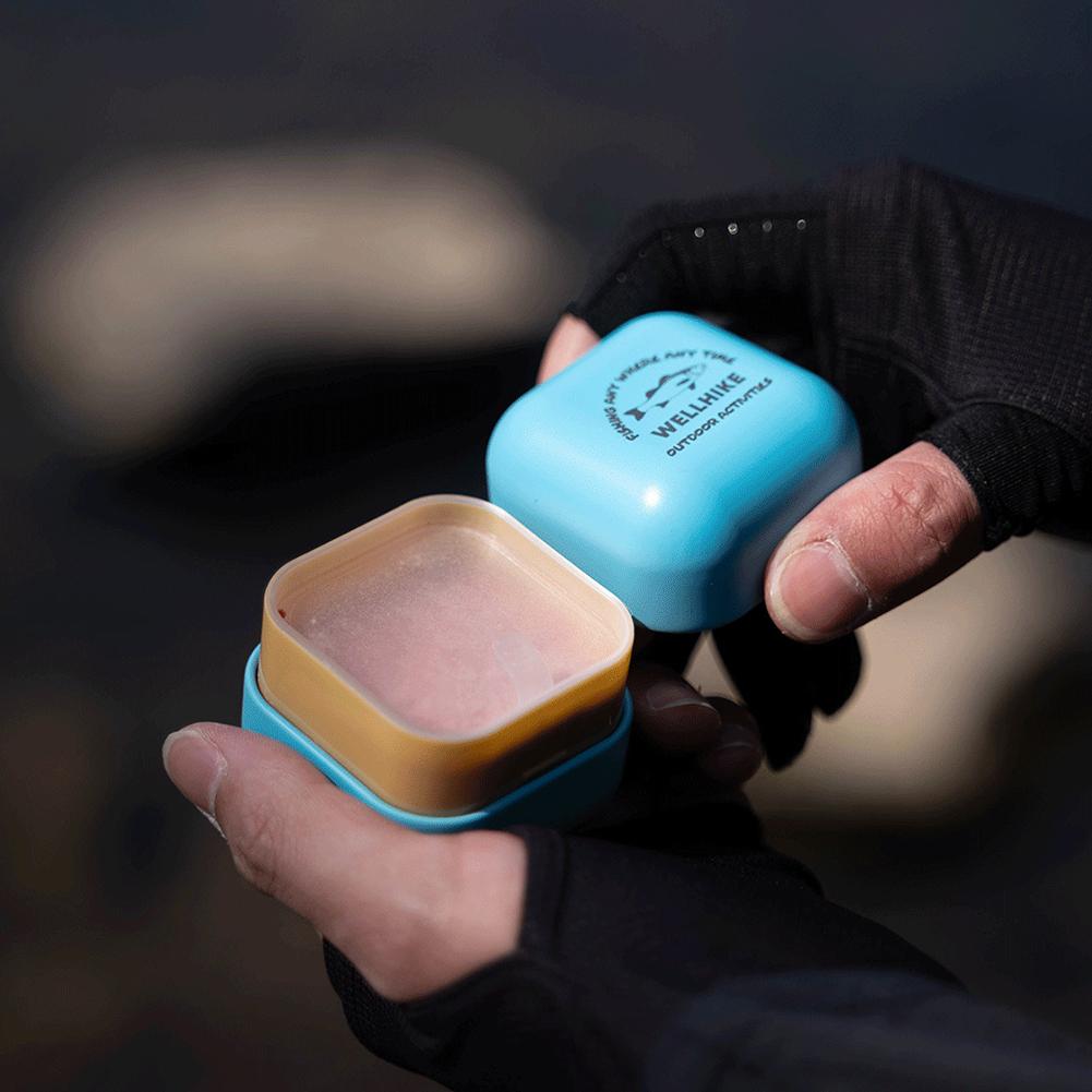 Outdoor Camping Small Fish Bait Storage Box Portable Eco-Friendly Moisture-Proof Tinplate Storage Box