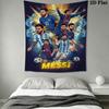 La Pulga Wall Hanging Printed Fabric Blanket Decorative Tapestries for Bedroom Living Room Home Decor
