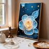 DIY Bud of A Flower Pearl Diamond Art Painting Kits for Adults and Beginners,fine View Sparkling Painting Craft Home Wall Decor Handmade Gift