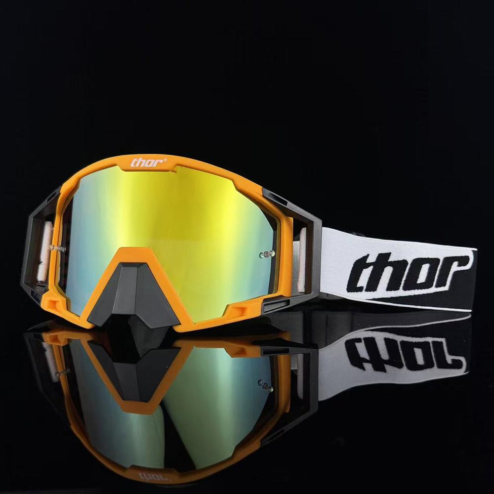 Newest Motocross Goggles Motorcycle Glasses Off-road Sunglasses For Man MX ATV Mask Windproof Protection Cycling Racing Goggles