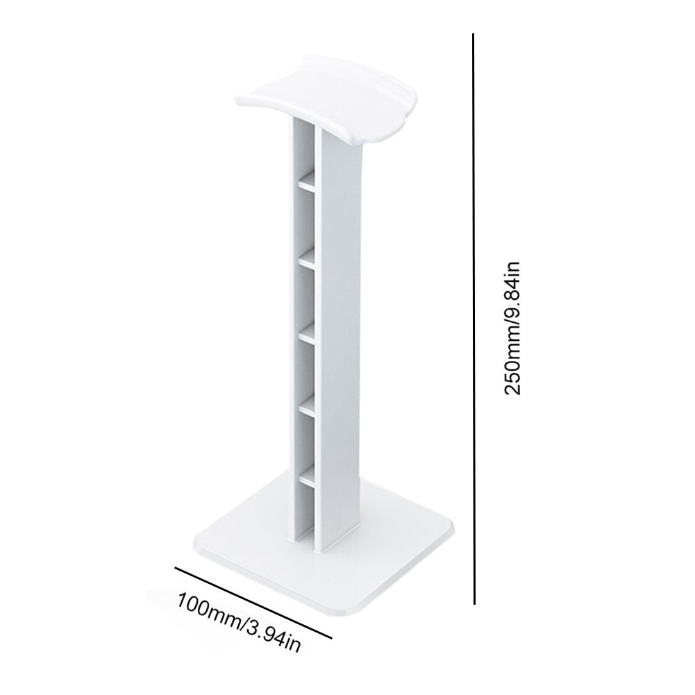 Universal Headphones Stand Holder Aluminuim Headset Holder Non-Slip Stand Holder Rack Support Over Ear PC Headsets Support Rack
