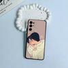 C-Captivated- By -You BL Phone Case For Samsung S25,S24,S21,S22,S23,S30,Ultra,S20,Plus,Fe,Lite,Black Soft Silicone