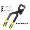 Professional Keel Pliers Zinc Zinc Alloy Steel Punching Pliers Industrial-grade Rivet-free Pliers  Ceiling