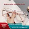 Large Frame HD Anti-Blue Light Reading Glasses for Men & Women - Ultra-Light, Portable, Eye Protection