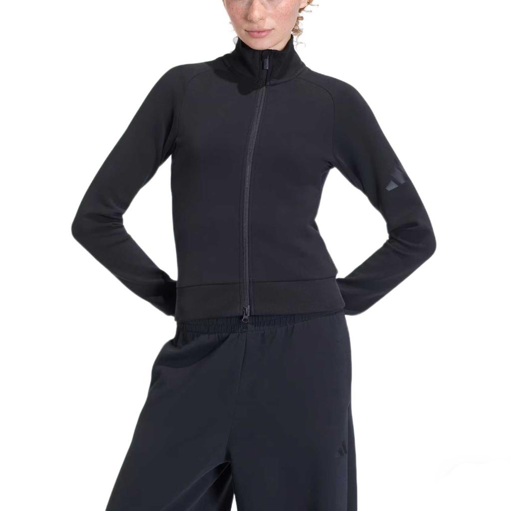 Adidas Jackets Women's Black Stand Collar Thin Other KE9141
