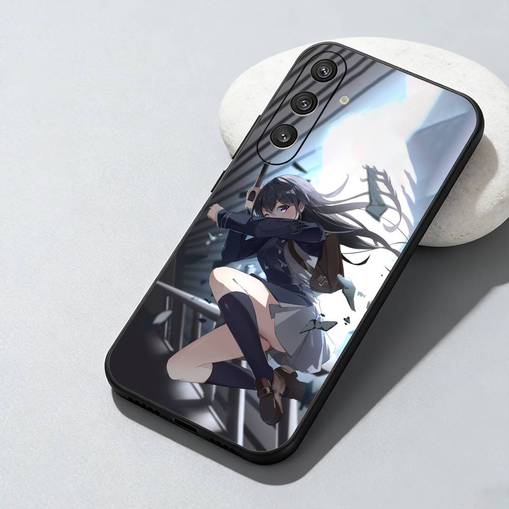 

DA I-Inoue T-Takina Phone Case For Samsung Galaxy A73,A72,A71,A70,A52,A51 Others Soft Black Cover Samsung a41