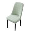 Jacquard Curved Chair Cover Modern Simple Elastic Half Package Dining Table Integrated Universal Dust-proof Stool Cover