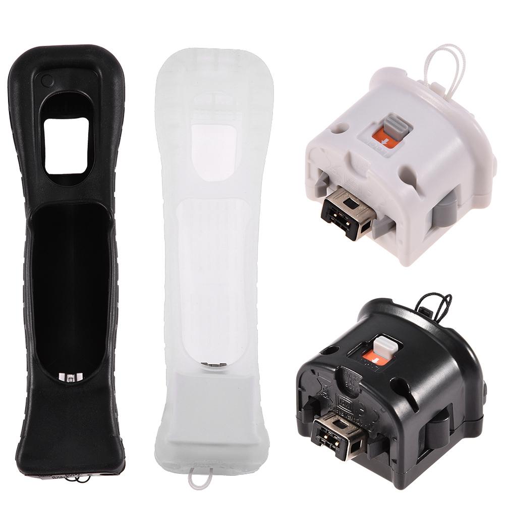 case for wii Motion Plus MotionPlus Sensor Adapter Silicon Case Cover for Nintendo  Remote Controller motion plus adapter
