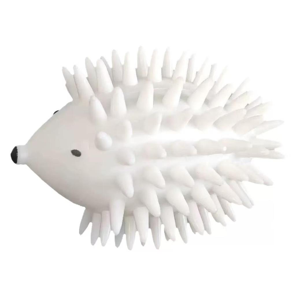 Customizable Color Anti-Tangle Hedgehog Laundry Ball for Stain Removal and Hair Absorption