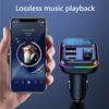 Transmițător FM Bluetooth 5.0 auto Dual USB 3.1A Tip C PD Adaptor încărcător auto Adaptor Mâini libere Mp3 Player Suport card TF pentru Samsung